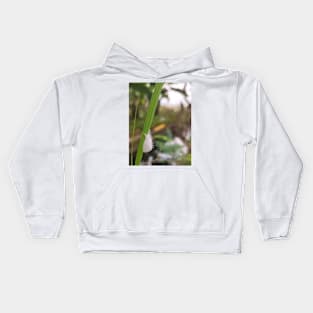 Snow Butterfly Kids Hoodie